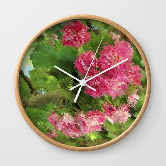 Romance á la Provence Wall Clock