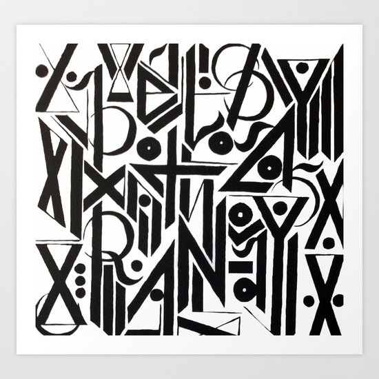 pupil Art Print