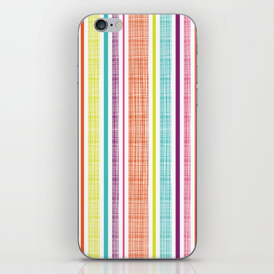 Textured Stripes iPhone & iPod Skin