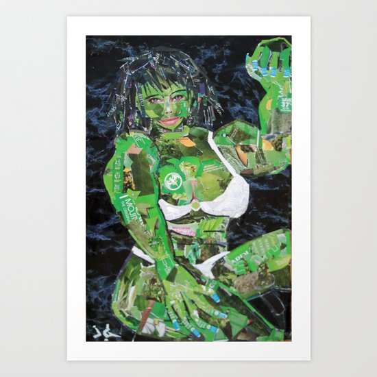 SHE HULK Art Print