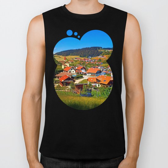 The village and the valley Biker Tank
