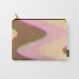 pink, brown and cream neapolitan ice cream dreams Carry-All Pouch