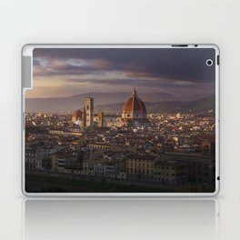 Florence Duomo Cathedral at Sunset Laptop Skin