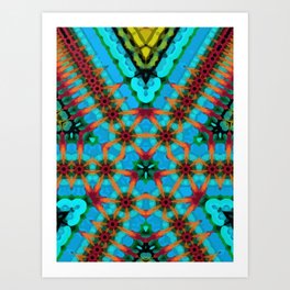 An Artful Weave Art Print