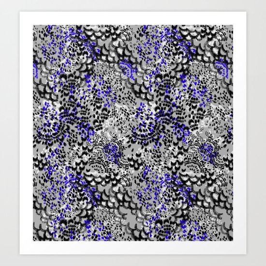 Texture Effect Art Print