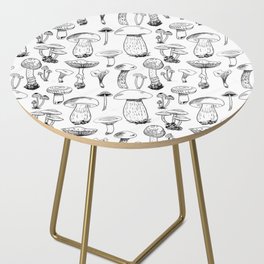 wild life mushroom / light mushroom / mushroom pattern Side Table