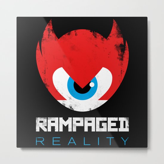 Rampaged Reality Metal Print
