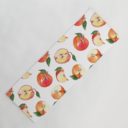 Apples-sliced Yoga Mat