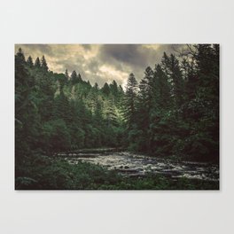 Pacific Northwest River - Nature Photography Canvas Print