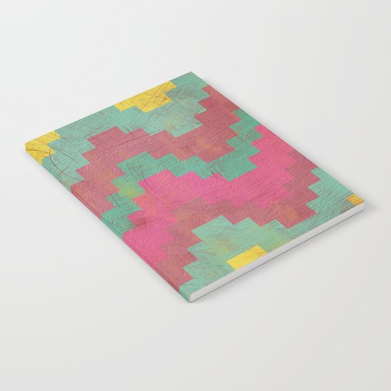 Aztec Vintage Pattern 01 Notebook