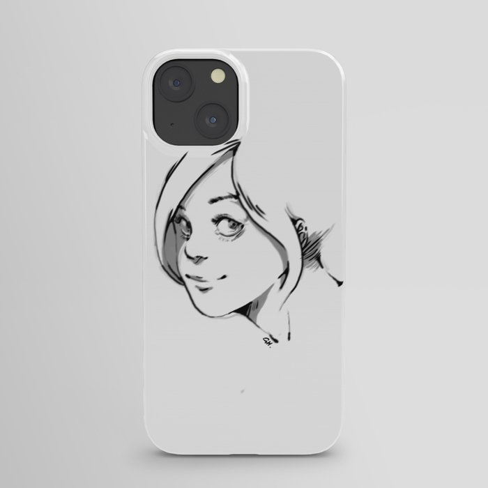 SMILE AT ME. iPhone Case