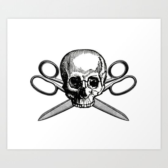 Collage Pirate Art Print
