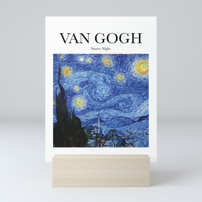 Van Gogh - Starry Night Mini Art Print