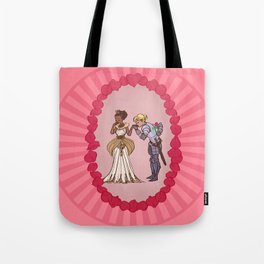 The Queen and Her Knight Tote Bag | Illustration, Love, Digital 