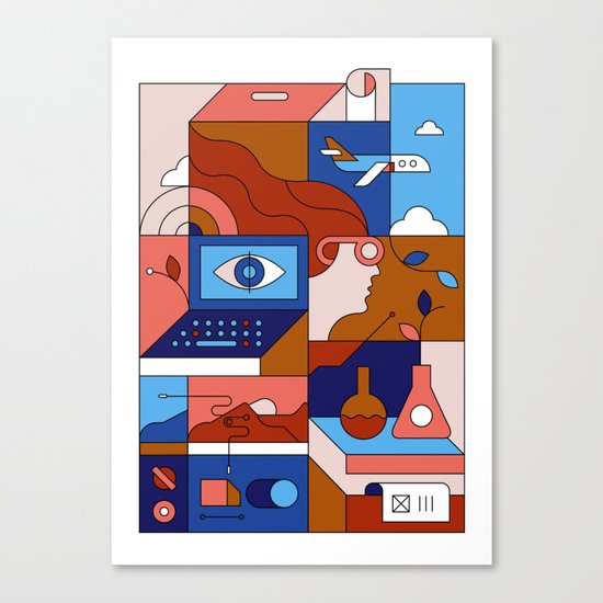Creative Lab Canvas Print
