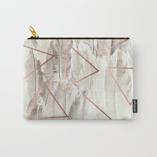 Feathers & Copper #society6 #decor #buyart Carry-All Pouch