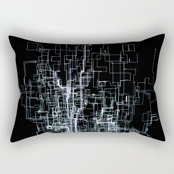 the Grid Rectangular Pillow
