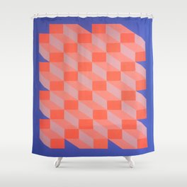 Geometric Design - By Dominic Joyce Shower Curtain