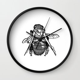 Bee Wall Clock