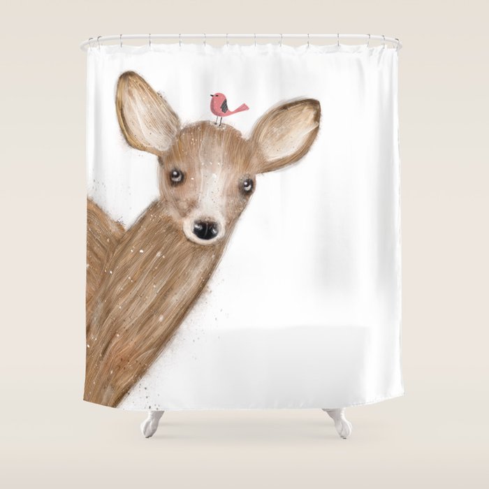 Peek A Boo Shower Curtain By Bribuckley Society6