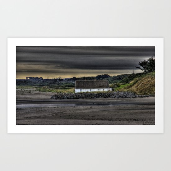 Cottage @ Laytown Beach Art Print