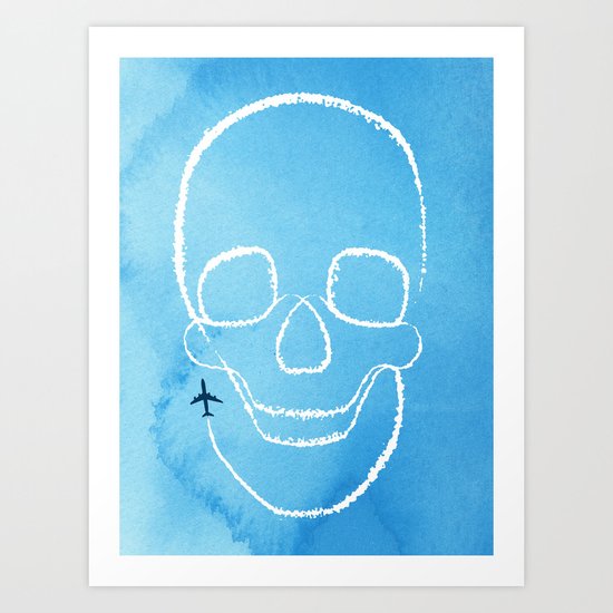 Rough Flight Art Print