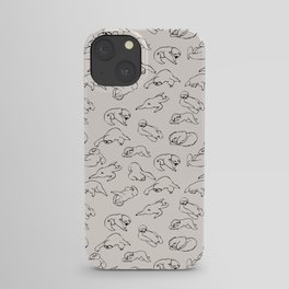 More Sleep Sloth iPhone Case