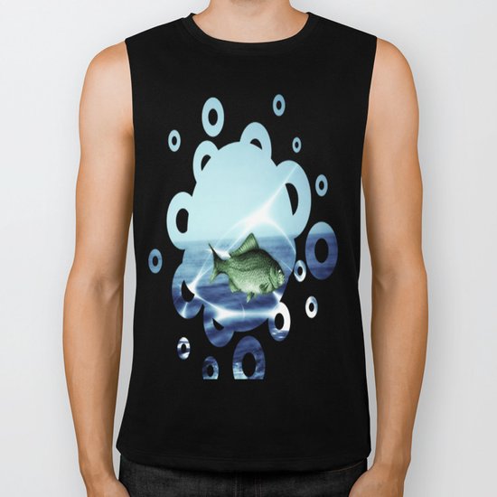 Fish Tails Biker Tank