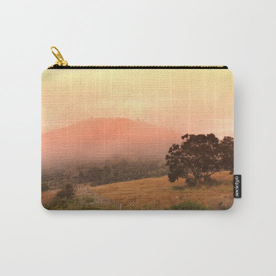 Early Fog In The Hills Carry-All Pouch
