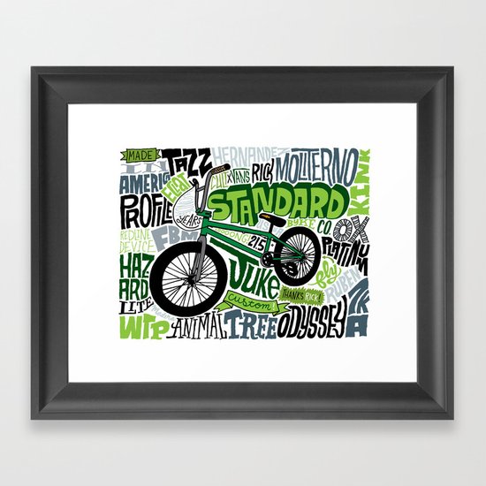 Standard! Framed Art Print