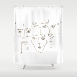 Drie Dames Shower Curtain