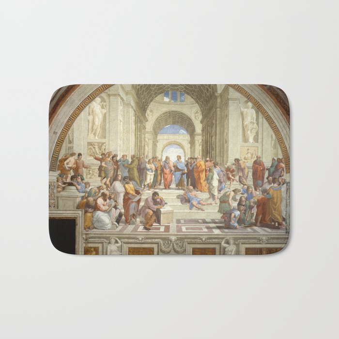 Raphael - The School of Athens Bath Mat