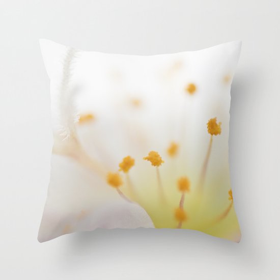 Mornings Throw Pillow