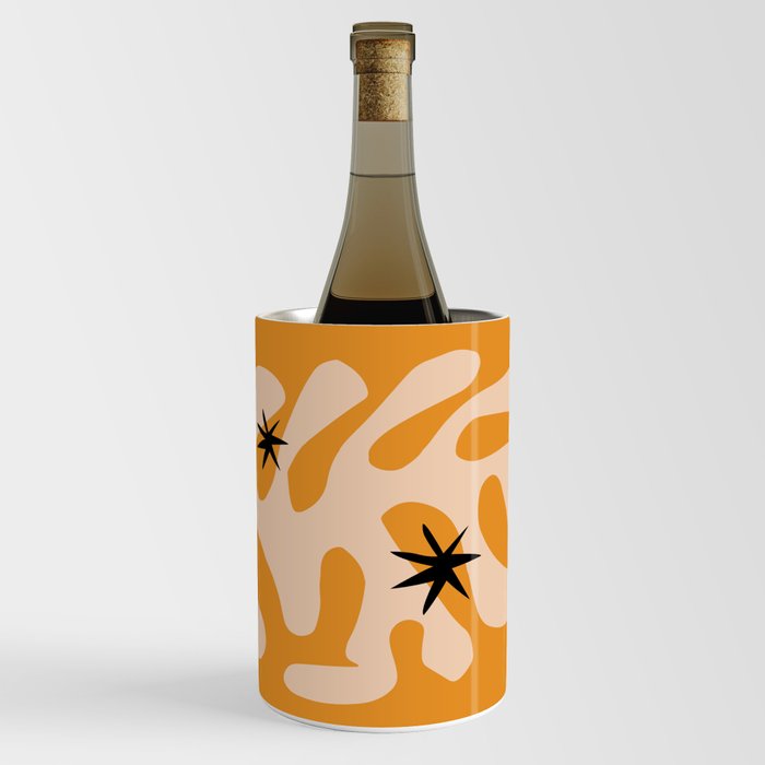 Fire Leaf: Paper Cutouts Matisse Edition Wine Chiller