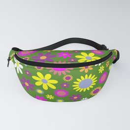 Bright Floral Fanny Pack