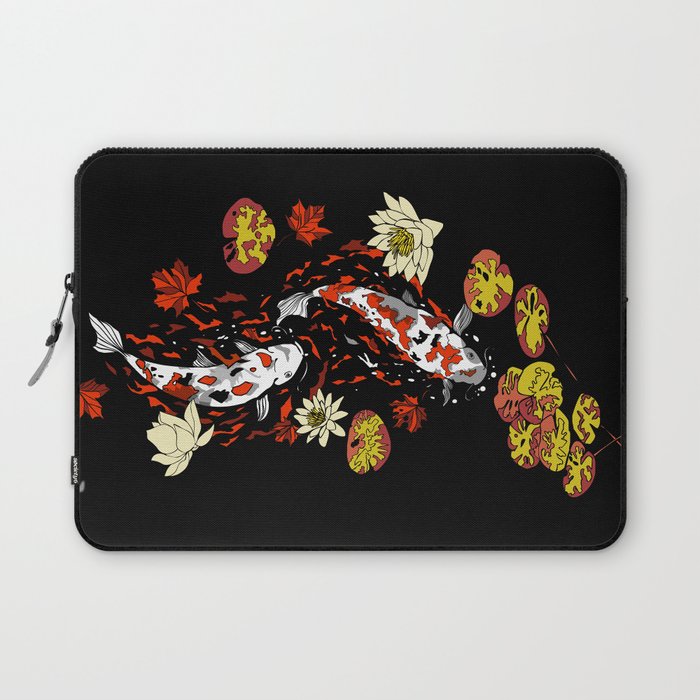 FALLING FISHES Laptop Sleeve