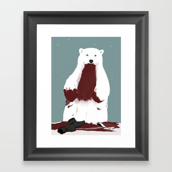 santa? Framed Art Print