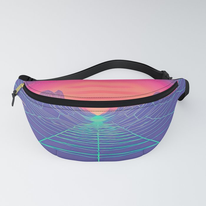 Cyber Arena 80s 5 pink, dreams, pastel, love, cute,  Fanny Pack