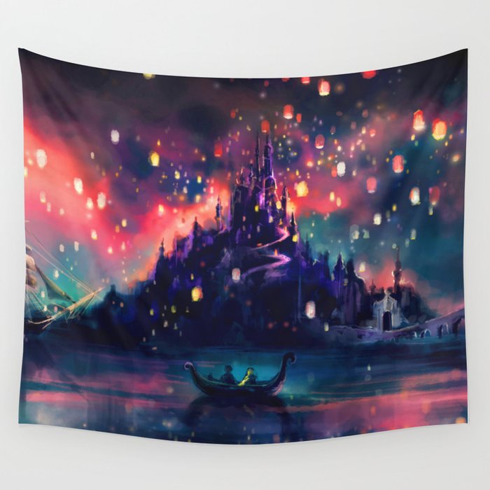 The Lights Wall Tapestry