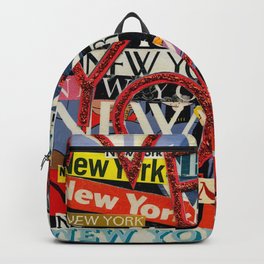 New York New York Backpack
