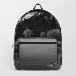 Oxbow Bend in Black and White Backpack