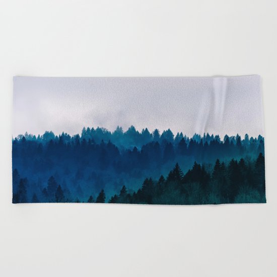 Into the Wilderness Beach Towel