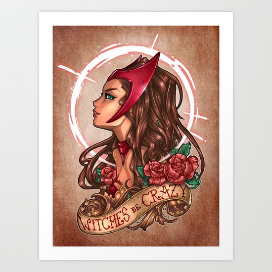 WiTcHeS bE CraZy Art Print