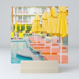 Swimming in Palm Springs - Travel Photography Mini Art Print