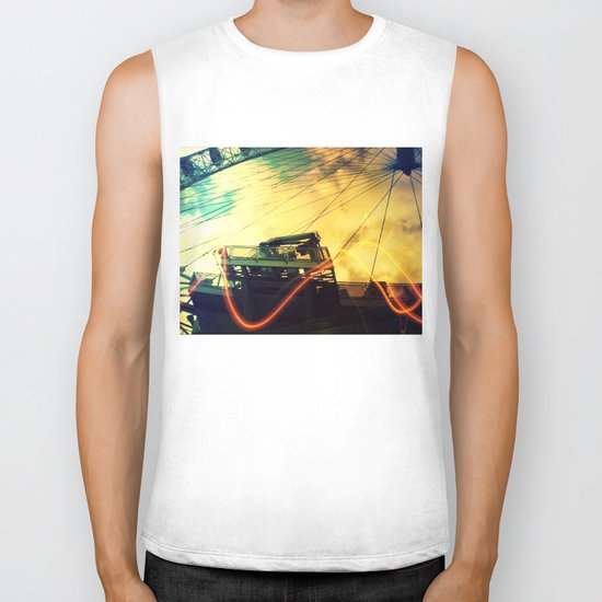 London eye Biker Tank
