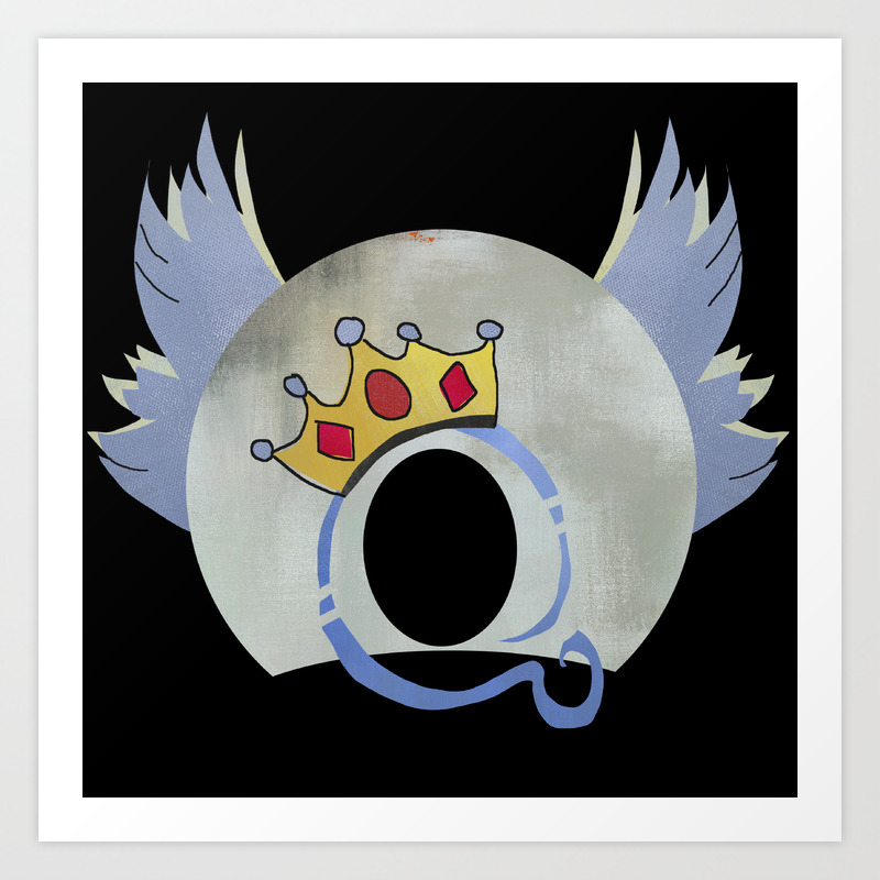 Queen Album Cover Concept Art A Day At The Races Art Print By Repurposedart Society6