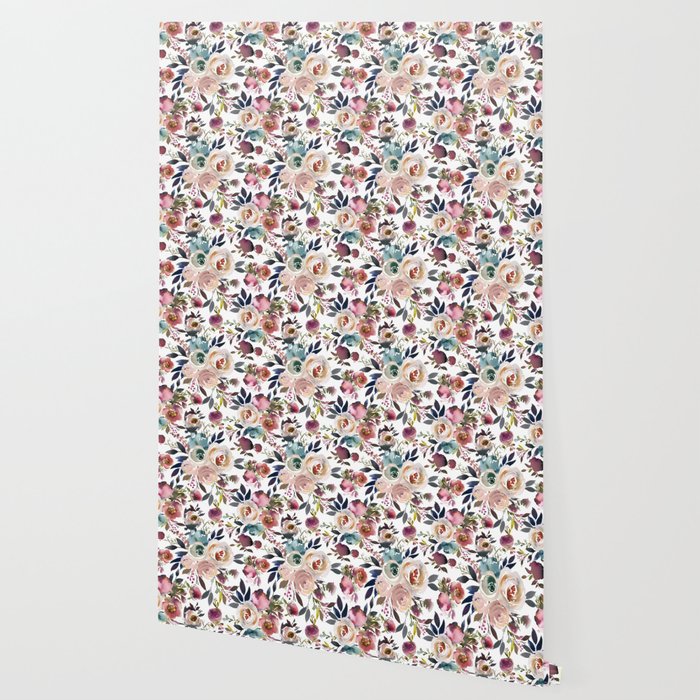 Dusty Rose Vol 2 Wallpaper By Laurakateart Society6
