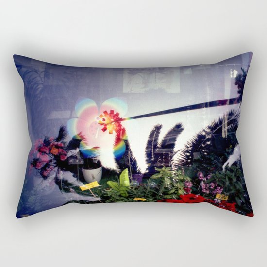 Urban double exposure Rectangular Pillow