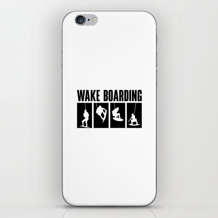 Wakeboard Wake Boarding Wakeboarding Wakeboarder iPhone Skin