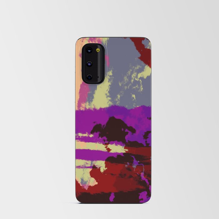 Kanoaki - Abstract Art Colorful Batik Camouflage Android Card Case